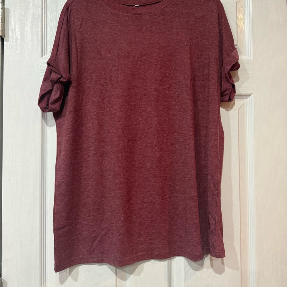 Unisex Amazon Burgundy T-Shirt